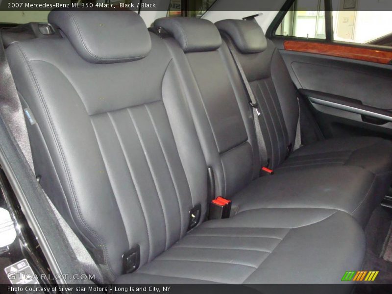 Black / Black 2007 Mercedes-Benz ML 350 4Matic