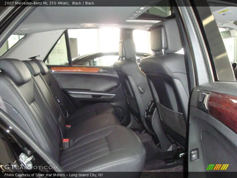 Black / Black 2007 Mercedes-Benz ML 350 4Matic