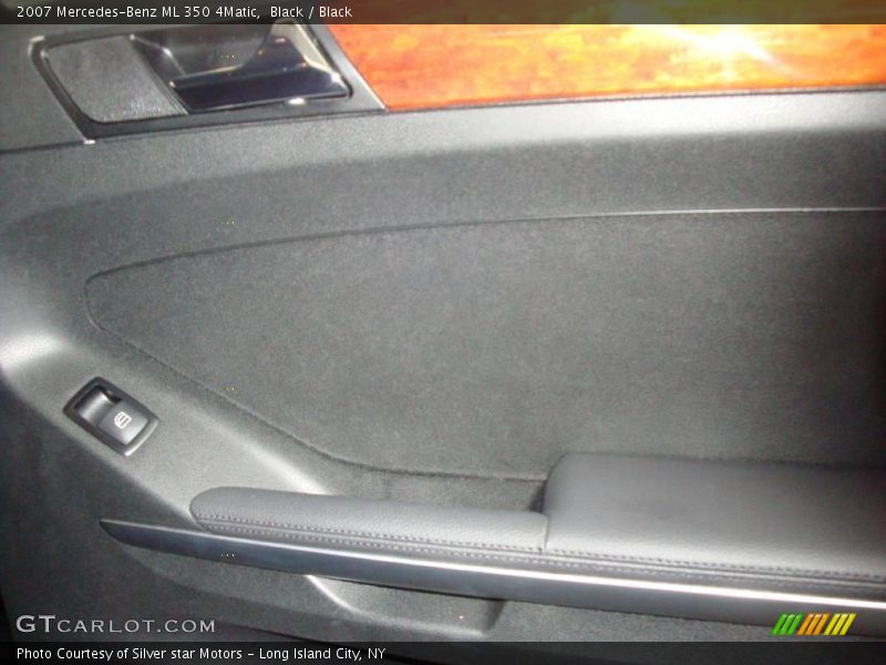Black / Black 2007 Mercedes-Benz ML 350 4Matic