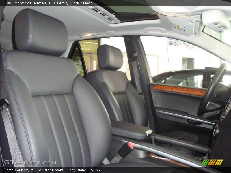 Black / Black 2007 Mercedes-Benz ML 350 4Matic