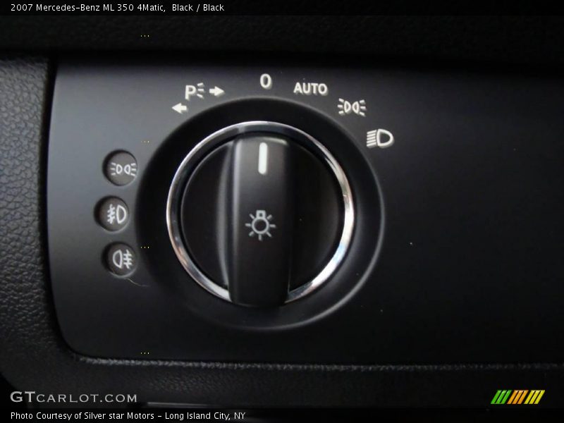 Black / Black 2007 Mercedes-Benz ML 350 4Matic