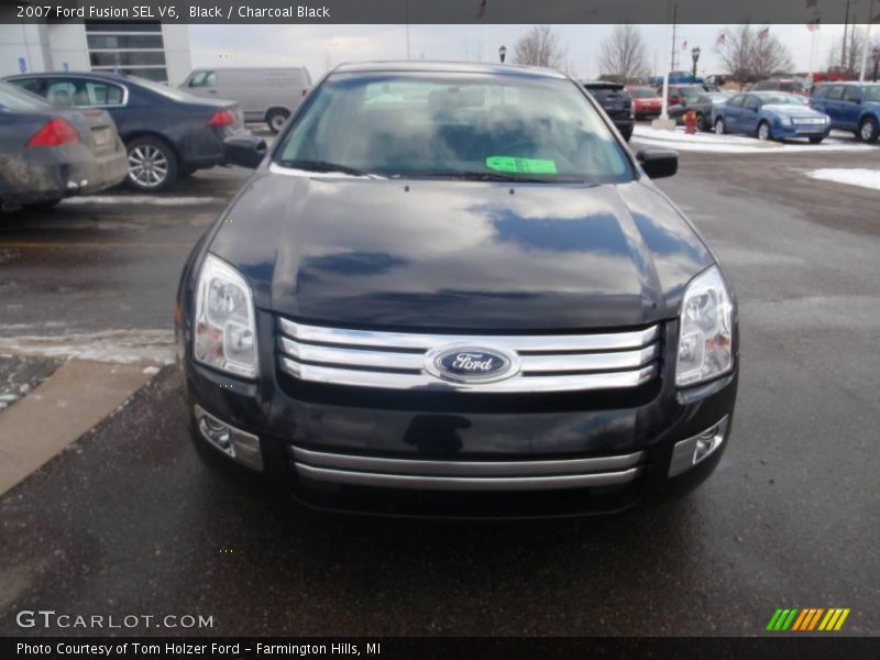 Black / Charcoal Black 2007 Ford Fusion SEL V6
