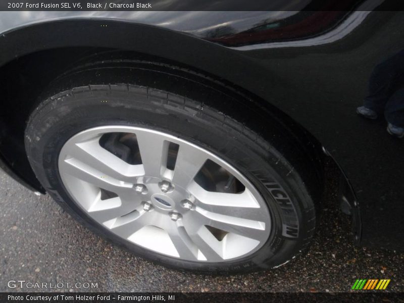 Black / Charcoal Black 2007 Ford Fusion SEL V6