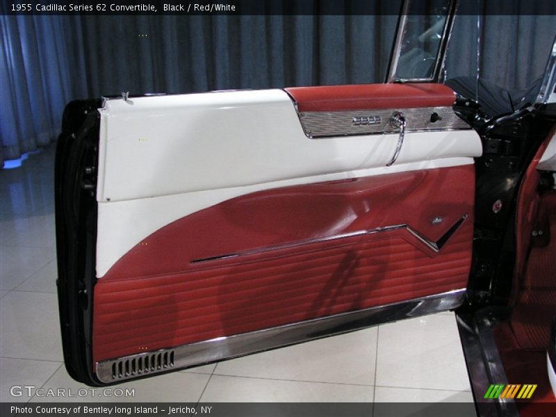 Black / Red/White 1955 Cadillac Series 62 Convertible