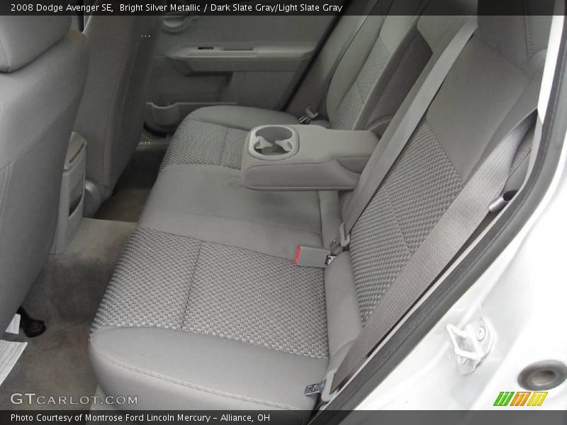Bright Silver Metallic / Dark Slate Gray/Light Slate Gray 2008 Dodge Avenger SE