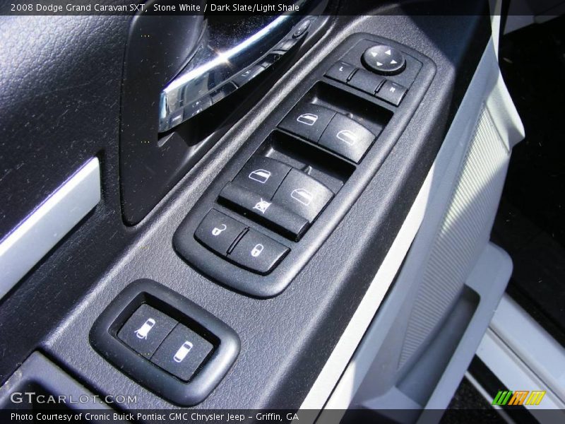 Stone White / Dark Slate/Light Shale 2008 Dodge Grand Caravan SXT