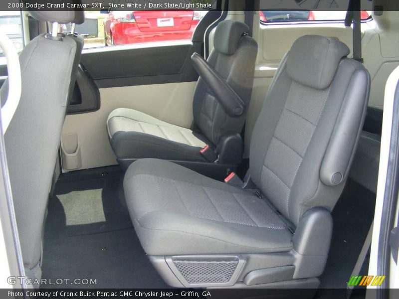 Stone White / Dark Slate/Light Shale 2008 Dodge Grand Caravan SXT