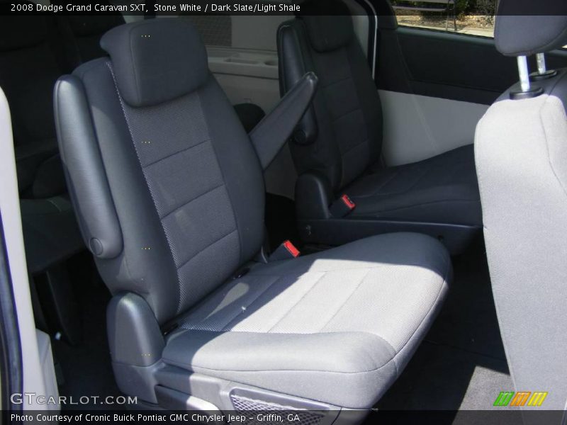 Stone White / Dark Slate/Light Shale 2008 Dodge Grand Caravan SXT