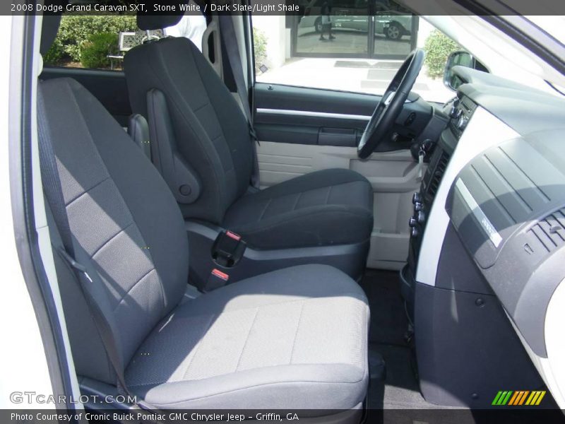 Stone White / Dark Slate/Light Shale 2008 Dodge Grand Caravan SXT