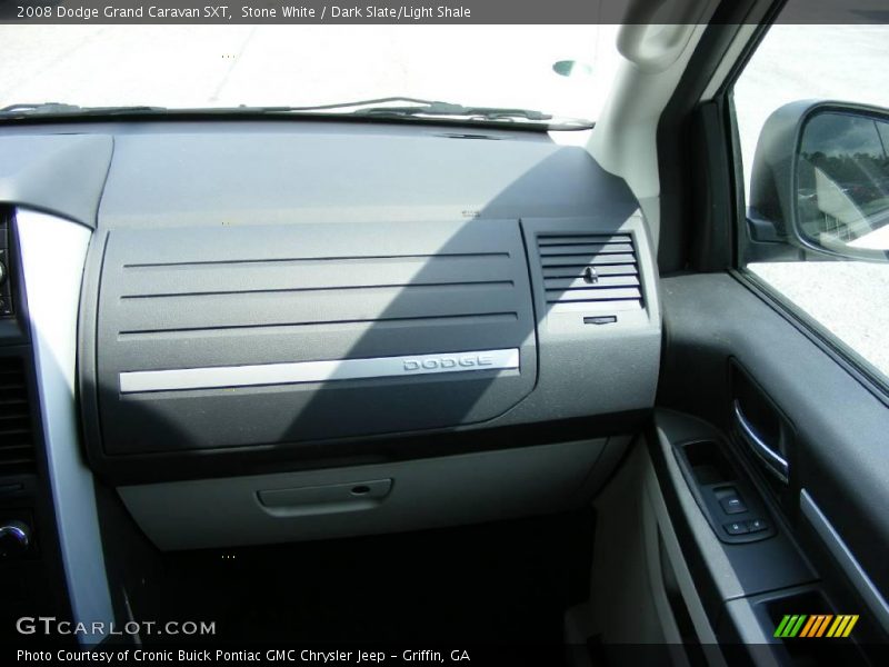Stone White / Dark Slate/Light Shale 2008 Dodge Grand Caravan SXT