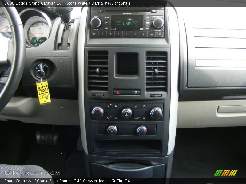 Stone White / Dark Slate/Light Shale 2008 Dodge Grand Caravan SXT
