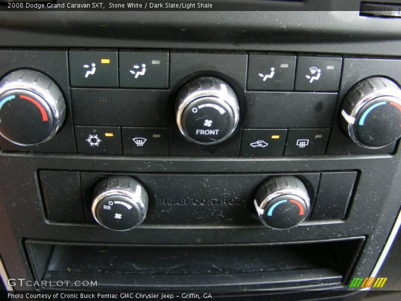 Stone White / Dark Slate/Light Shale 2008 Dodge Grand Caravan SXT