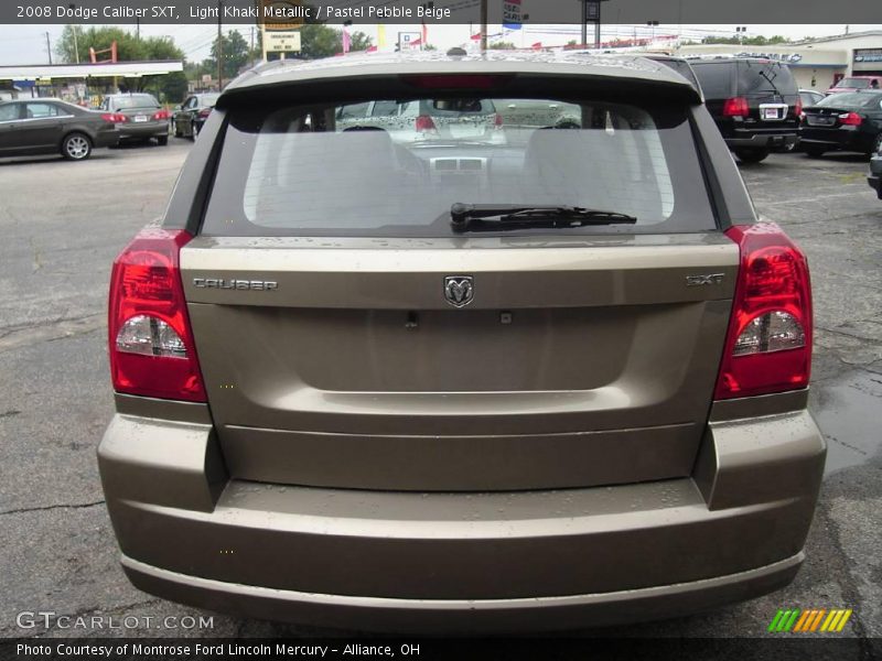 Light Khaki Metallic / Pastel Pebble Beige 2008 Dodge Caliber SXT