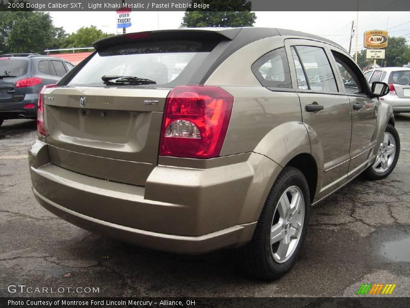 Light Khaki Metallic / Pastel Pebble Beige 2008 Dodge Caliber SXT