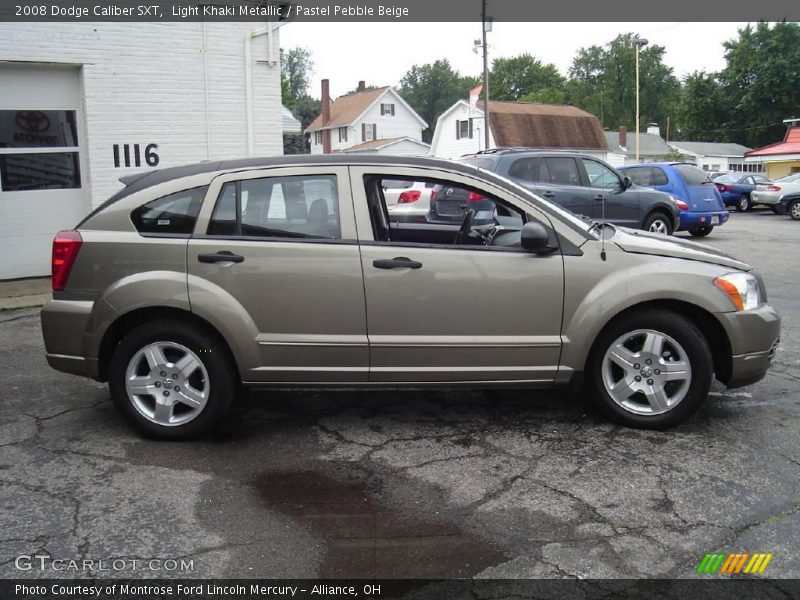 Light Khaki Metallic / Pastel Pebble Beige 2008 Dodge Caliber SXT