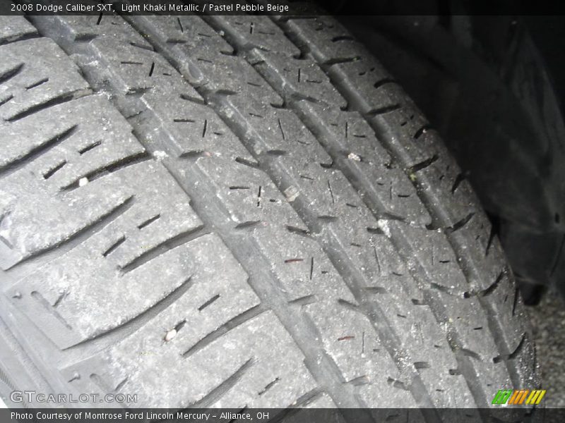 Light Khaki Metallic / Pastel Pebble Beige 2008 Dodge Caliber SXT