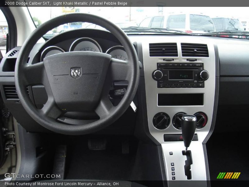 Light Khaki Metallic / Pastel Pebble Beige 2008 Dodge Caliber SXT