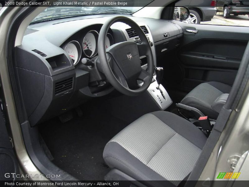 Light Khaki Metallic / Pastel Pebble Beige 2008 Dodge Caliber SXT