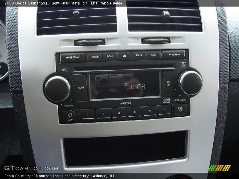 Light Khaki Metallic / Pastel Pebble Beige 2008 Dodge Caliber SXT