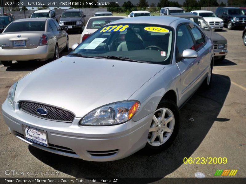 Silver Frost Metallic / Medium/Dark Flint 2007 Ford Taurus SEL