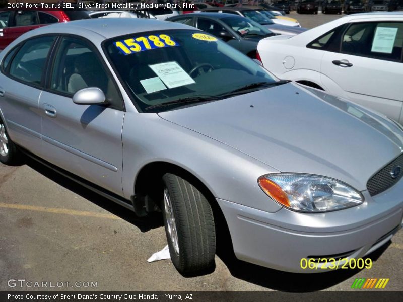 Silver Frost Metallic / Medium/Dark Flint 2007 Ford Taurus SEL