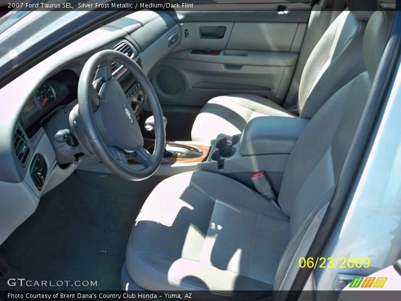 Silver Frost Metallic / Medium/Dark Flint 2007 Ford Taurus SEL