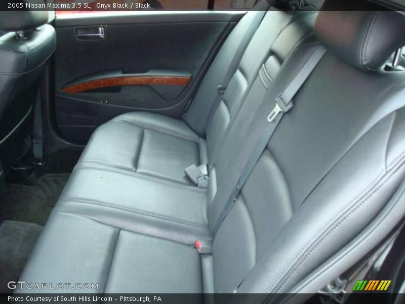 Onyx Black / Black 2005 Nissan Maxima 3.5 SL