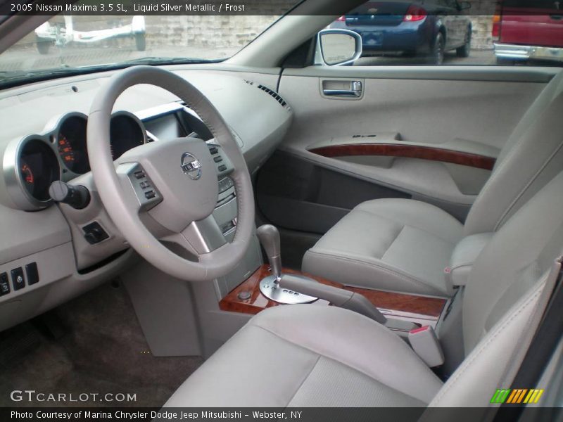 Liquid Silver Metallic / Frost 2005 Nissan Maxima 3.5 SL