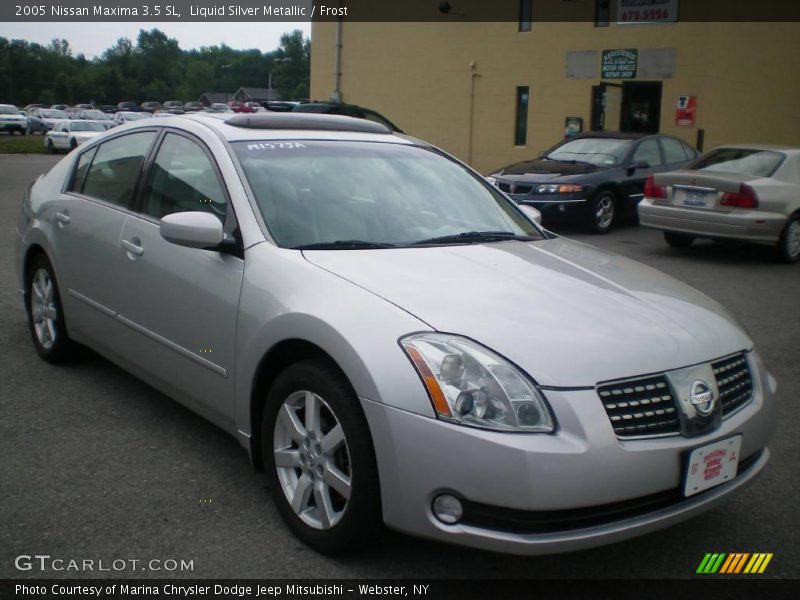 Liquid Silver Metallic / Frost 2005 Nissan Maxima 3.5 SL