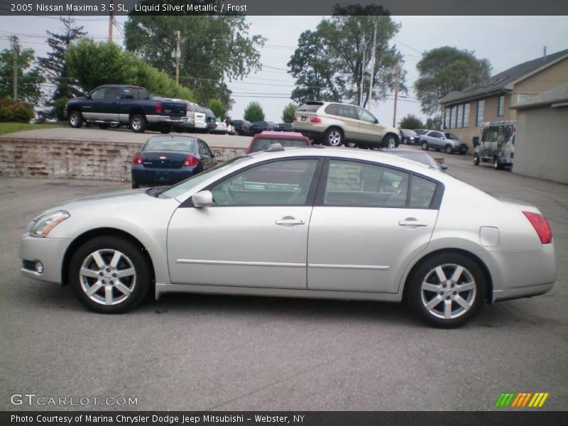 Liquid Silver Metallic / Frost 2005 Nissan Maxima 3.5 SL