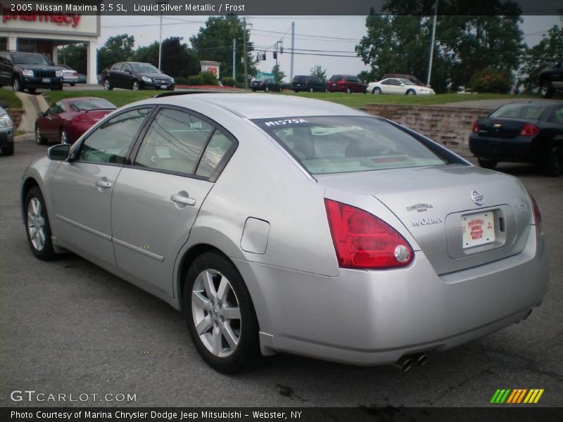 Liquid Silver Metallic / Frost 2005 Nissan Maxima 3.5 SL
