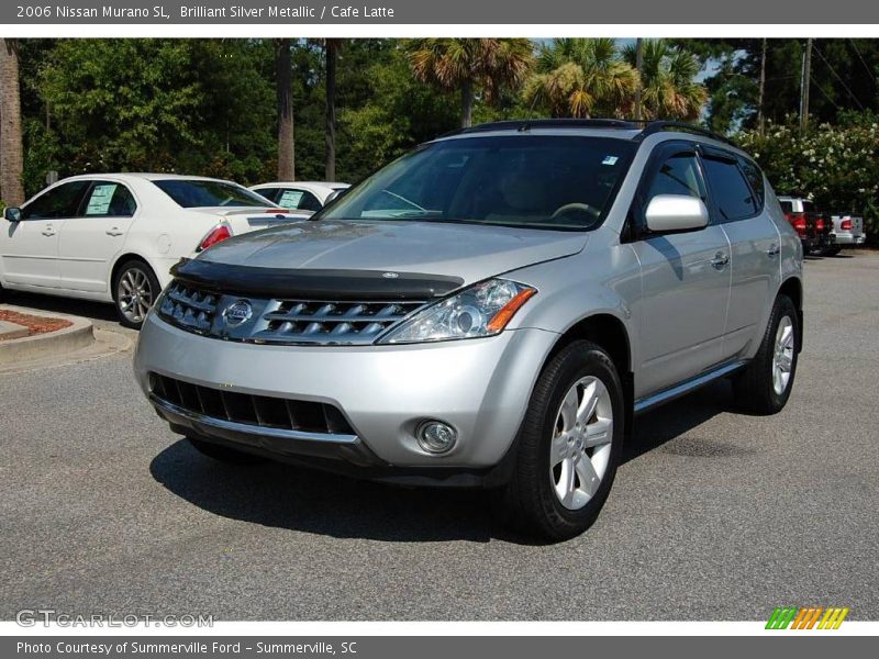 Brilliant Silver Metallic / Cafe Latte 2006 Nissan Murano SL
