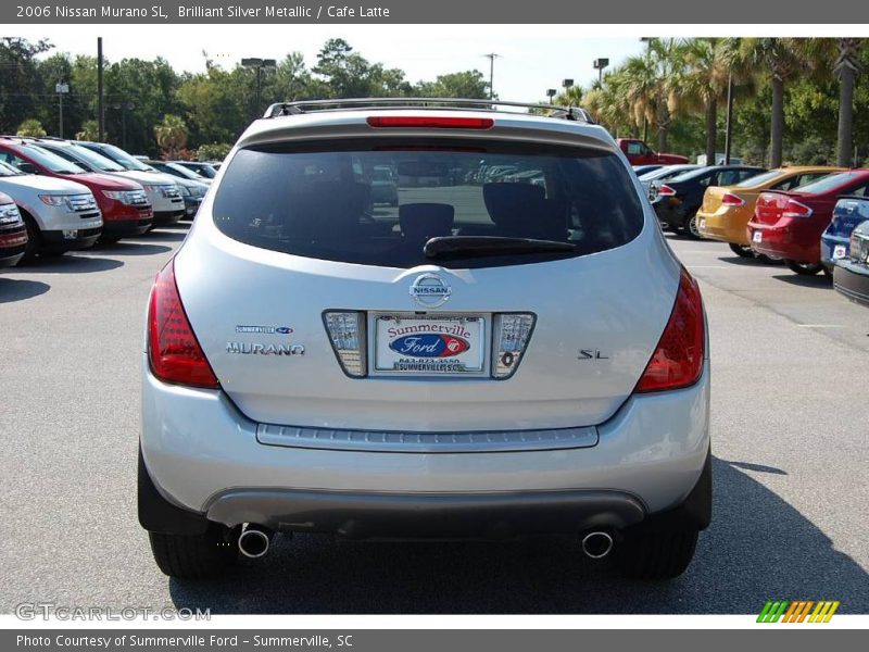 Brilliant Silver Metallic / Cafe Latte 2006 Nissan Murano SL