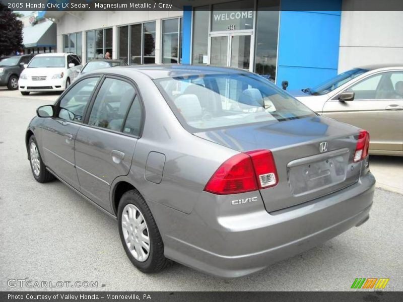 Magnesium Metallic / Gray 2005 Honda Civic LX Sedan