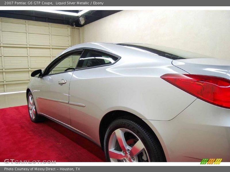 Liquid Silver Metallic / Ebony 2007 Pontiac G6 GTP Coupe