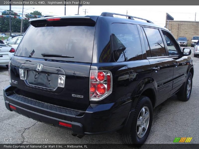 Nighthawk Black Pearl / Gray 2006 Honda Pilot EX-L 4WD