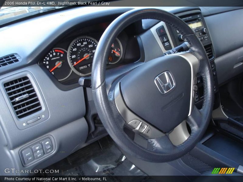 Nighthawk Black Pearl / Gray 2006 Honda Pilot EX-L 4WD