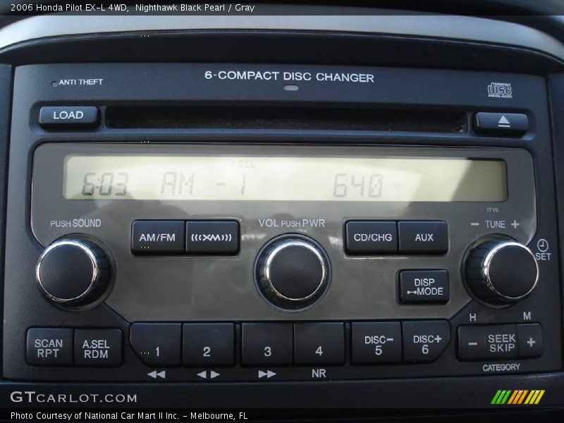 Nighthawk Black Pearl / Gray 2006 Honda Pilot EX-L 4WD