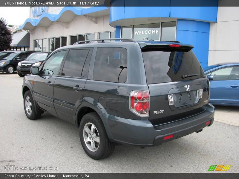 Sage Brush Pearl / Gray 2006 Honda Pilot EX-L 4WD