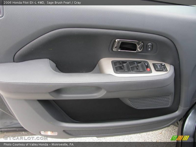 Sage Brush Pearl / Gray 2006 Honda Pilot EX-L 4WD