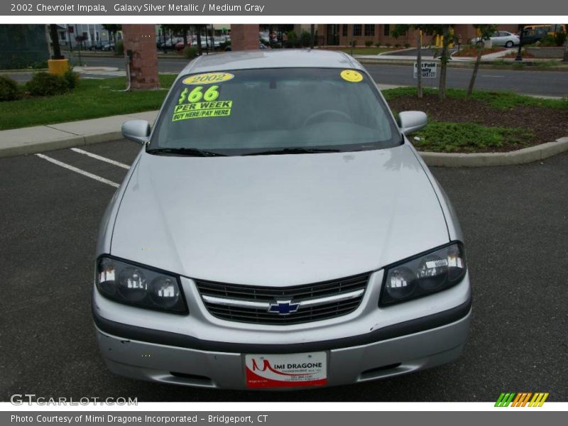 Galaxy Silver Metallic / Medium Gray 2002 Chevrolet Impala