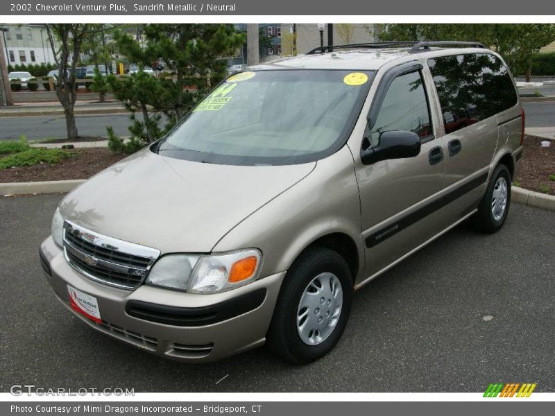 Sandrift Metallic / Neutral 2002 Chevrolet Venture Plus