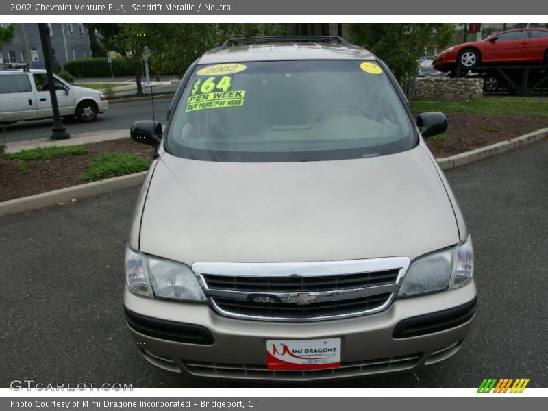 Sandrift Metallic / Neutral 2002 Chevrolet Venture Plus