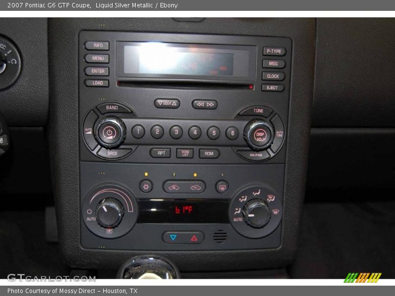 Liquid Silver Metallic / Ebony 2007 Pontiac G6 GTP Coupe