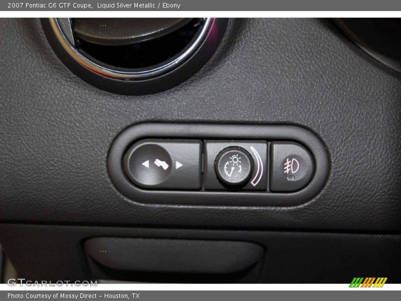 Liquid Silver Metallic / Ebony 2007 Pontiac G6 GTP Coupe