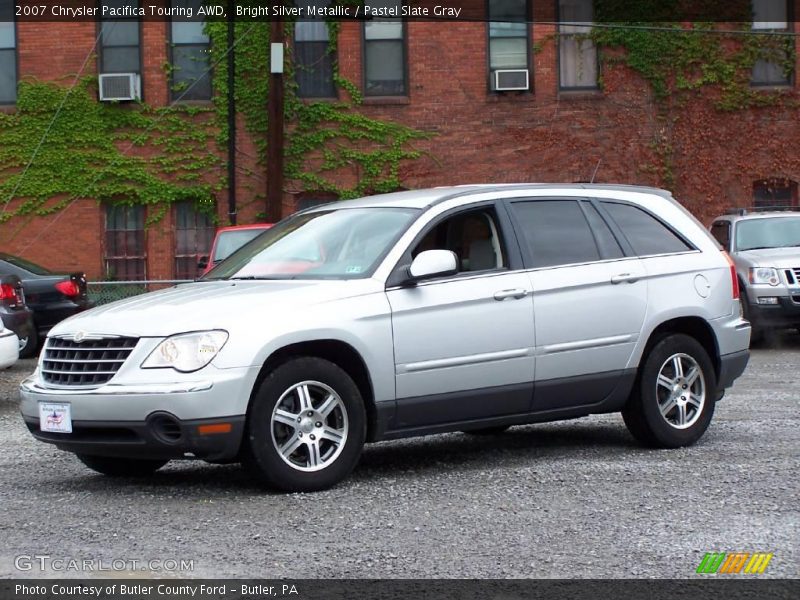 Bright Silver Metallic / Pastel Slate Gray 2007 Chrysler Pacifica Touring AWD