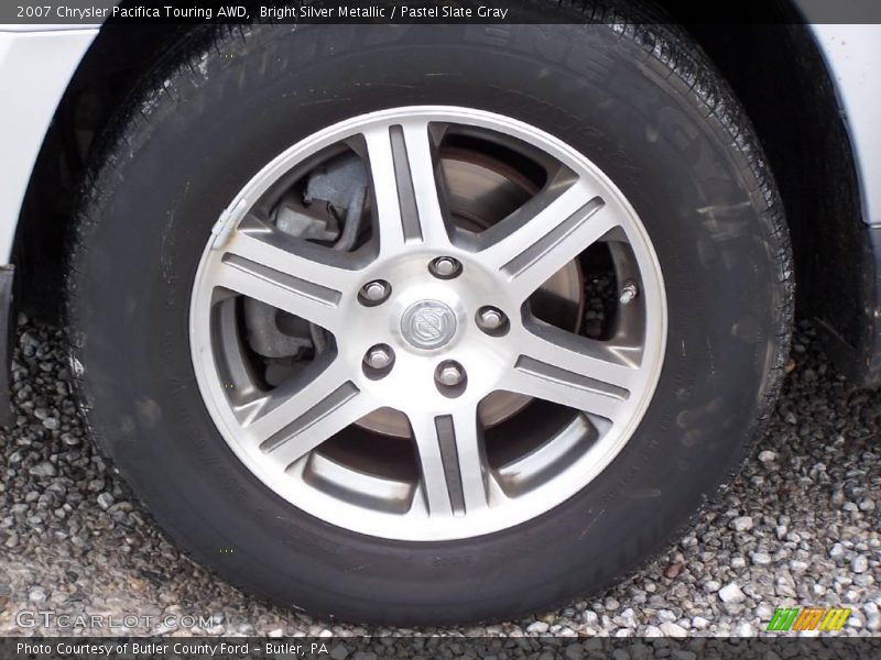 Bright Silver Metallic / Pastel Slate Gray 2007 Chrysler Pacifica Touring AWD