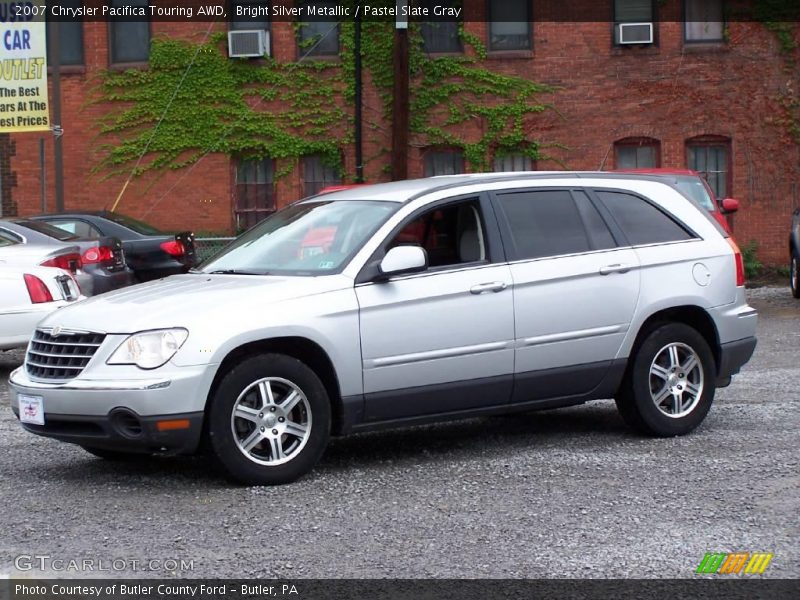 Bright Silver Metallic / Pastel Slate Gray 2007 Chrysler Pacifica Touring AWD