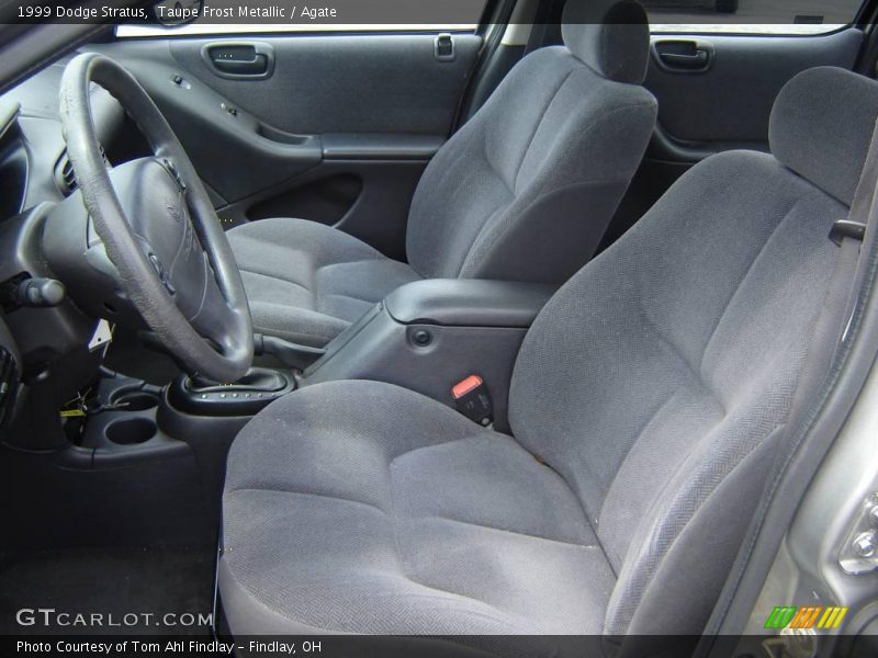 Taupe Frost Metallic / Agate 1999 Dodge Stratus