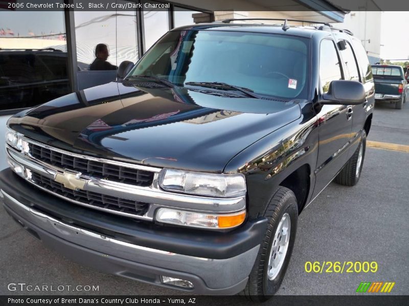 Black / Gray/Dark Charcoal 2006 Chevrolet Tahoe LS